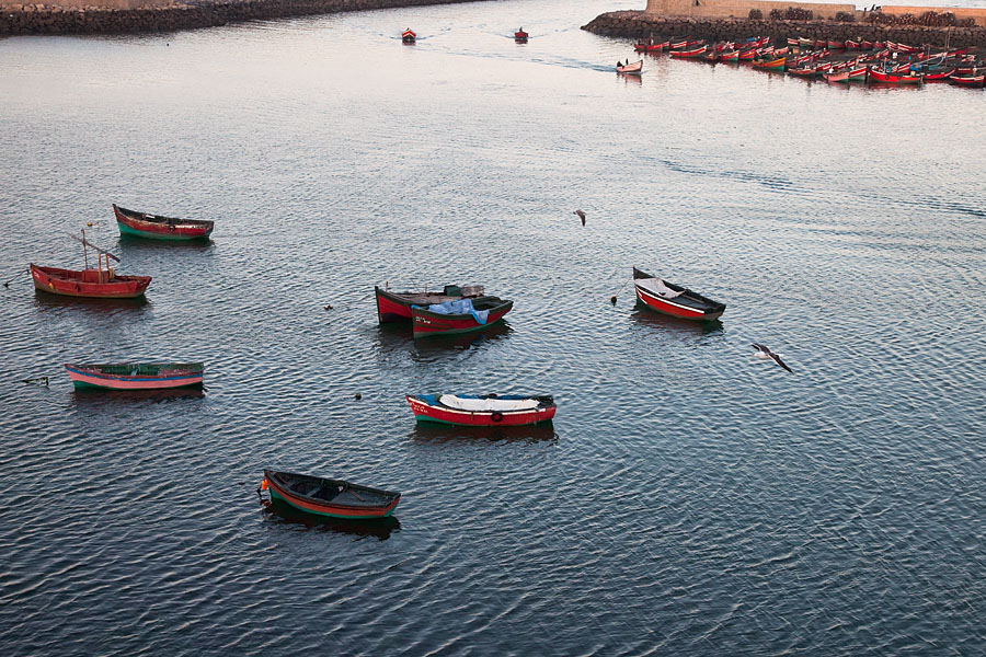  The fishing harbour of El Jadida (Mazagan)   Morocco